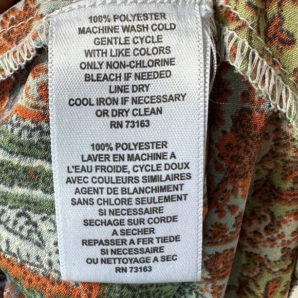 Flint & Moss Boho Midi Skirt Size L Gypsy Hippie Festival Patchwork Cowgirl - Picture 5 of 9